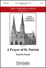 A Prayer of St Patrick SATB choral sheet music cover